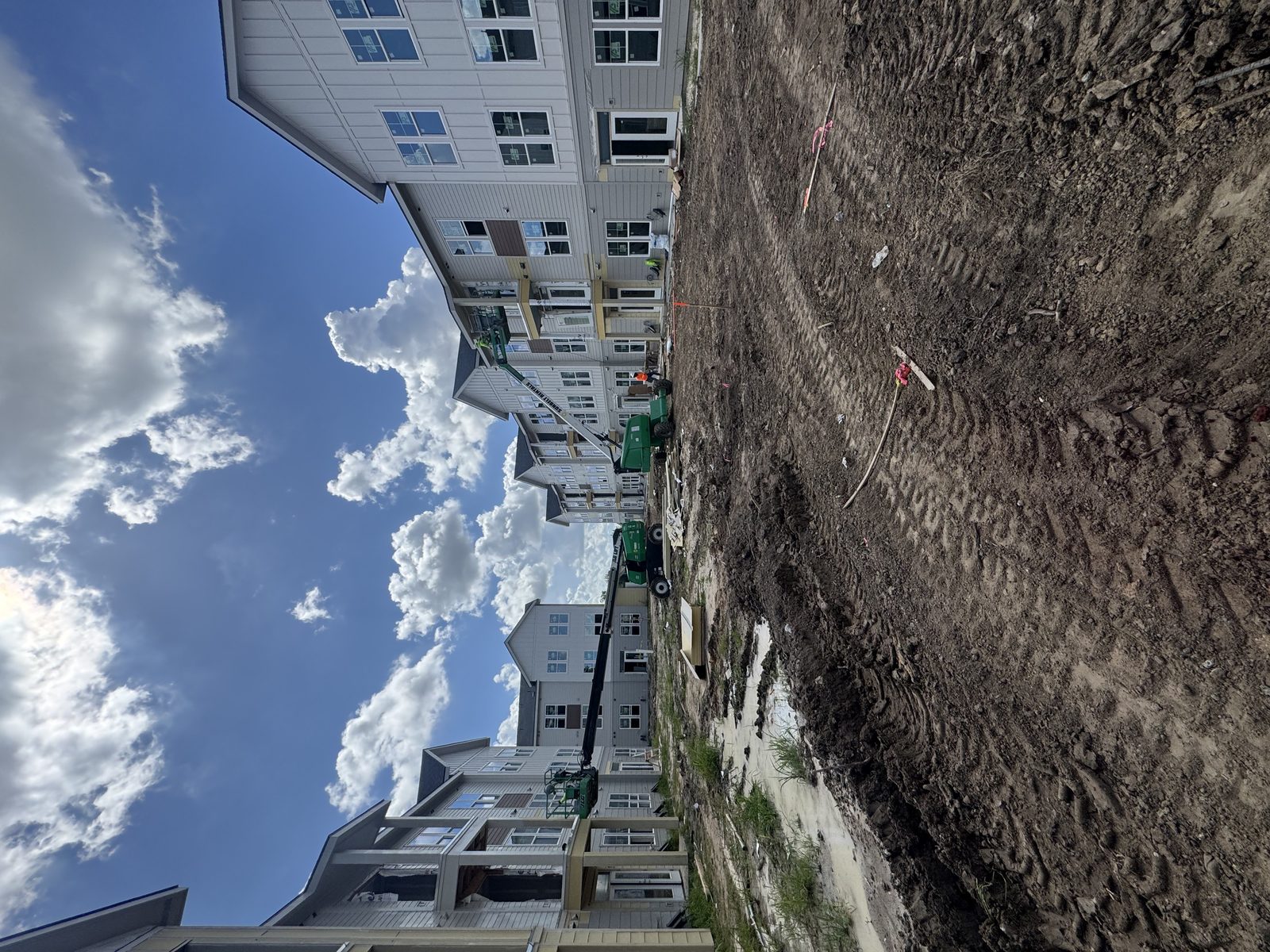 Multi-story apartment complex exterior for HOA community Houston TX